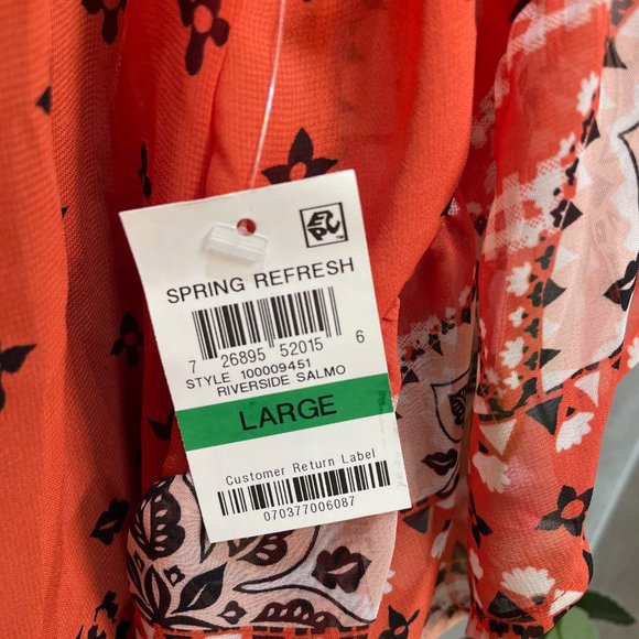 Style & Co Women’s Medallion Throw Blouse - Picture 5 of 5